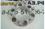 Проставка ступичная УАЗ Профи 6X139,7mm (6-5.5) алюминий (1шт) (толщина: 35мм; резьба на шпильках: 12x1.5) 6X139,7